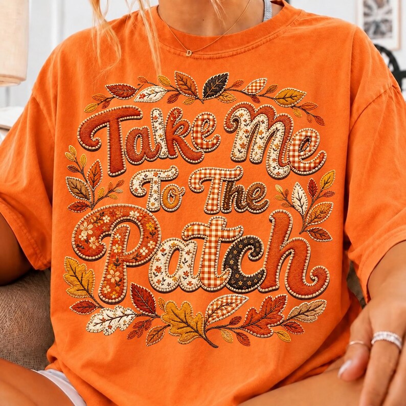Trendy coffee mug featuring the Take Me To The Patch design