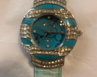 Adrienne Limited Edition Womens Wrist Watch Navy Blue  display picture 2