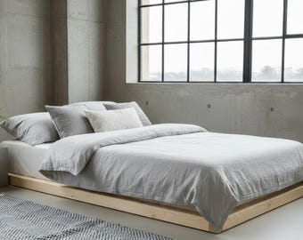 Peuterbedframe lattenbodem Kinderbedmeubels bodenbett Kinderbett Platform Montessori vloerbed verlicht cabane Letto a casetta per bambini