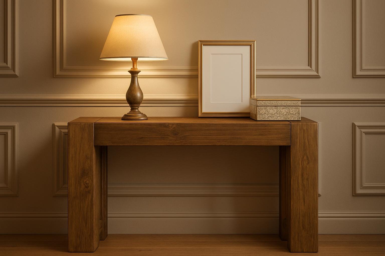 Tavolo consolle rustico fatto a mano, stile fienile, trave in legno massello, tavolo consolle rustico in legno, Artigianale Massivholz Console rustici