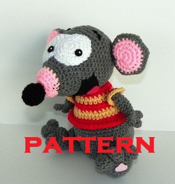 Toopy Pattern Pdf Bonneterie Doll Toupie Binou Show Etsy