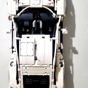 Wall mount bracket for LEGO Technic Porsche 911 RSR Car 42096