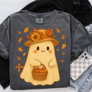 cute ghost,fall ghost,autumn ghost,pumpkin ghost,kawaii ghost,ghost png,halloween png,fall png,sublimation png,halloween clipart