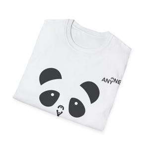Unity Panda T-Shirt, Casual Tee, Softstyle Shirt, Gift for Animal Lovers, Friendship Apparel, Cute Graphic Tee