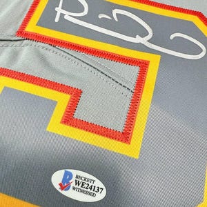 Patrick Mahomes signerad Kansas City Chiefs #15 tröja Beckett COA autentiska NFL-minnesmärken bild 6