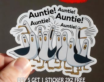 Disney Seagulls Mom Sticker, Disney Finding Nemo Seagulls Car Magnet, Disney Mom Gift, Mother's Day Disney Car Decal, Gift for Mom