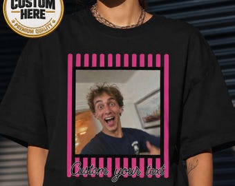 Custom Photo Shirt, Personalized Picture Tee, Custom Text Shirt, Photo Memory Shirt, Personalized Gift Tee