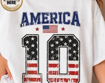 Camiseta personalizada del 4 de julio, estilo retro vintage americano, camiseta a juego con nombre familiar, con bandera americana desgastada, camiseta patriótica de cumpleaños.