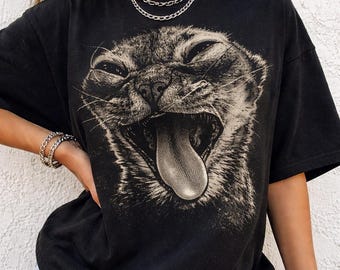 Gumbus Funny Cat Meme Shirt, Jemotions Graphic Tee, Minimalist Cat Lover Top, Aesthetic Cat Meme Shirt, Funny Gift for Cat Moms and Dads