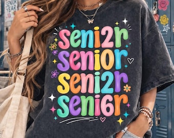 Senior 2026 Shirt, Senior Night Gift, Graduation Shirt, Class Of 2026 Shirt, Senior Gift Shirt, High School Senior Tee