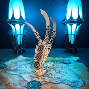Elder Ivory Dragon Claw, skyrim game, the elder scrolls, figurine, decor, cosplay. tes