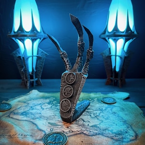 Elder Iron Dragon Claw, skyrim game, the elder scrolls, figurine, decor, cosplay. tes