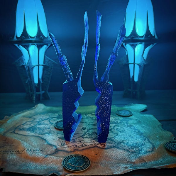 Elder Amethyst Drachenklaue, Skyrim Spiel, The Elder Schriftrollen, Figur, Dekor, Cosplay. tes