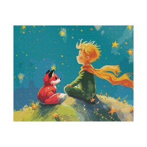 星の王子さま ジグソーパズル 300/500/1000ピース - Etsy 日本