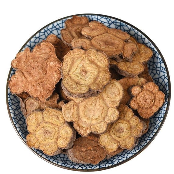 100% Natural wild He Shou Wu Fo-Ti Polygonum multiflorum Loose Root Slice