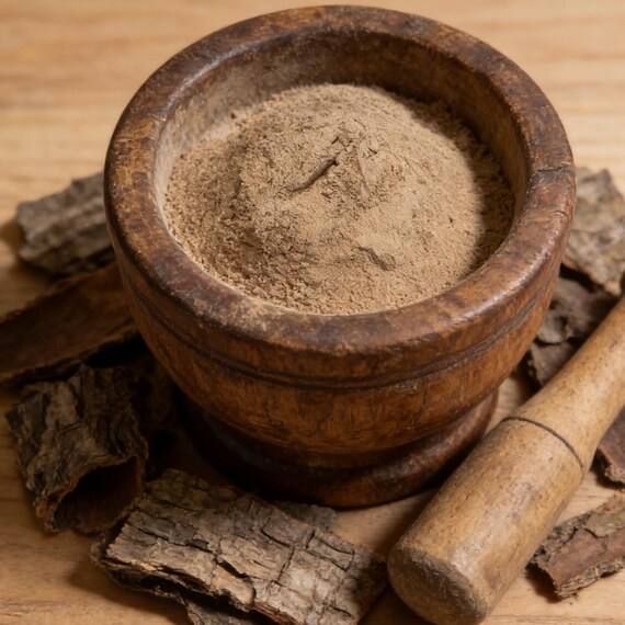 100% Pure Nature Eucommia Bark Powder, Du Zhong, Eucommia Ulmoides