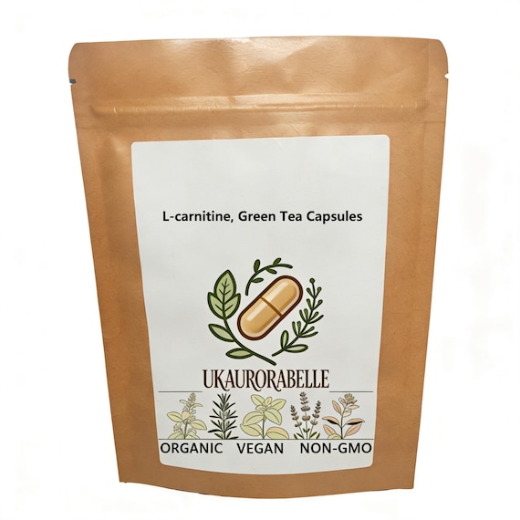 L-carnitine, Green Tea Capsules  >> Dual-Action Formula for Exercise & Weight Management