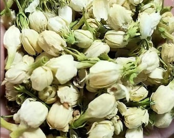Dried Jasmine Buds, Fragrant Flowers for Tea Blending and Sachets