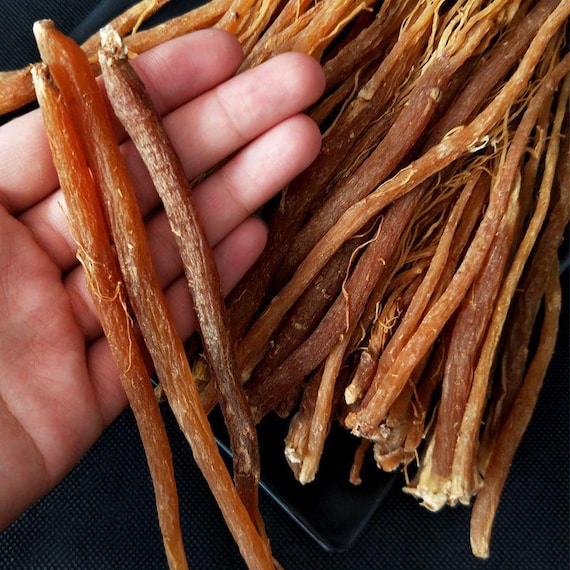 Whole 6 Years Old Dried Organic Red Panax Ginseng Root