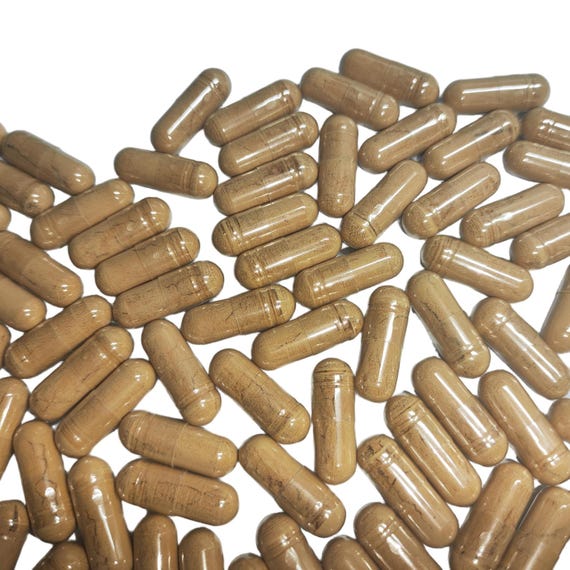 Rhubarb Powder Capsules