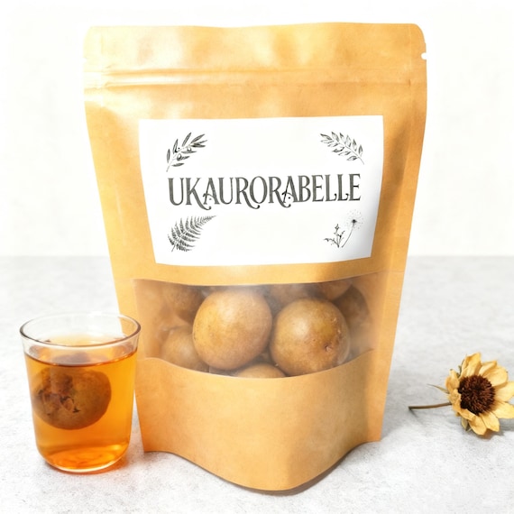 Dried Monk Fruit, Siraitia Grosvenorii, Luo Han Guo Fruit, Natural Sweetening Herb