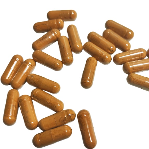 Nature Pau De Cabinda Extract Capsules 100Pcs, Cabinda Bark Of Pausinystalia Macroceras