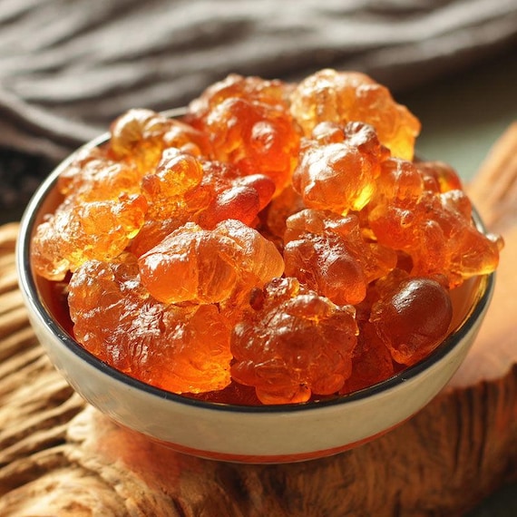 Natural Peach Gum Resin: Organic Dried Wild Peach Tears