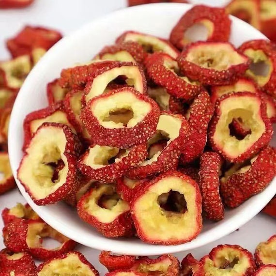 Organic Sliced Hawthorn Berries, Tangy Hawthorn Berry Slices, For Homemade Tea Blends & Culinary Projects