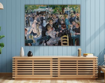 Renoir 'Le Moulin de la Galette' Canvas Print: French Impressionist Wall Art