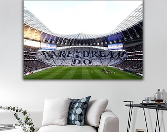 Tottenham Hotspur Stadium Canvas Print: EPL Football Club Wall Art
