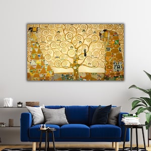 The Tree of Life Print Wall Art, Gustav Klimt Wall Decor, Gustav Klim Poster, Gustav Klimt Art Print, Gustav Klimt Museum Exhibition Gift