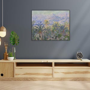 Water Lilies by Claude Monet Canvas Print, Claude Monet Prints, Impressionism Painting, Water Lilies Print Art, Monet Exhibition Art