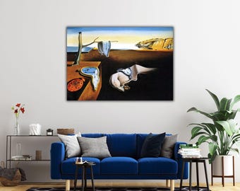 サルバドール・ダリ、記憶の固執の崩壊、複製キャンバスボックスアート