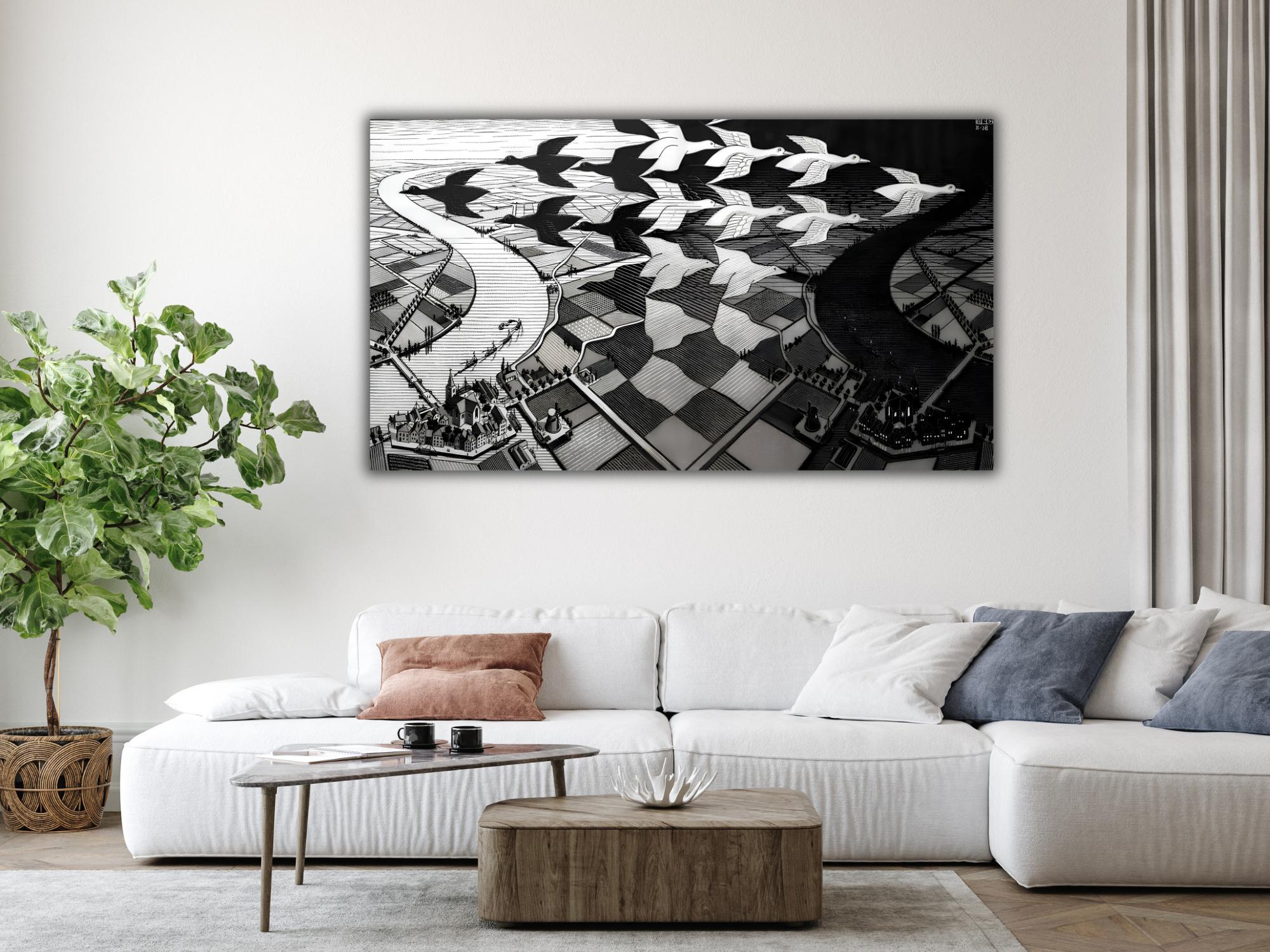 Mc escher day night - Etsy 日本