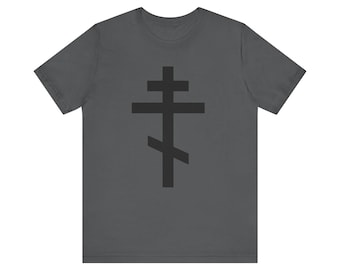 Orthodox Cross T-Shirt | Russian 3-Bar Cross, Christian Apparel