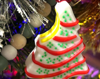 Snack Cake 3D Printed Ornaments - Holiday Cheer!