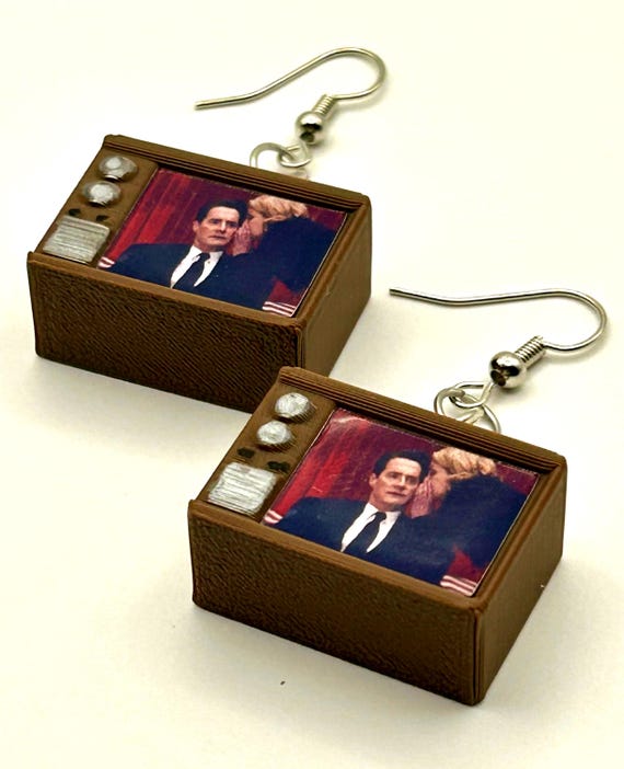 Retro TV Earrings Collection - Customizable Options Available
