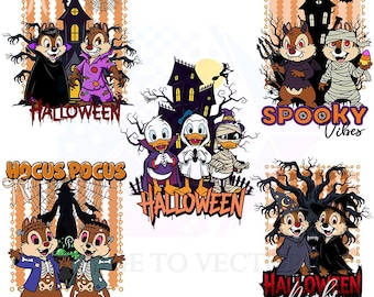 ハロウィン ヒューイ、デューイ、ルーイ PNG - Etsy 日本