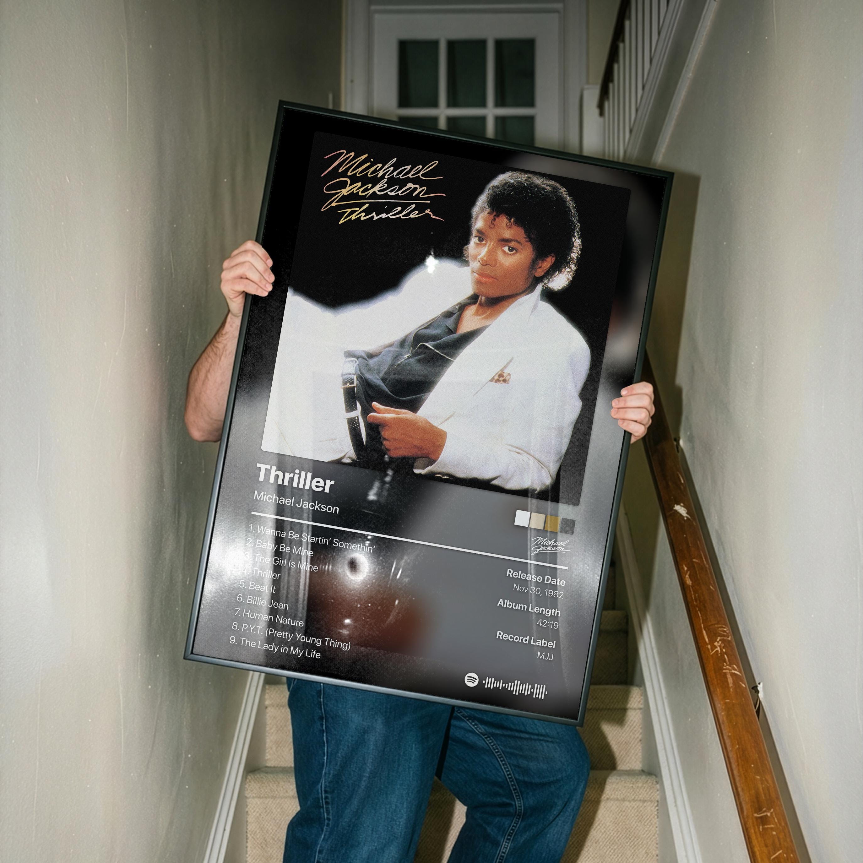 Michael jackson thriller poster - Etsy 日本