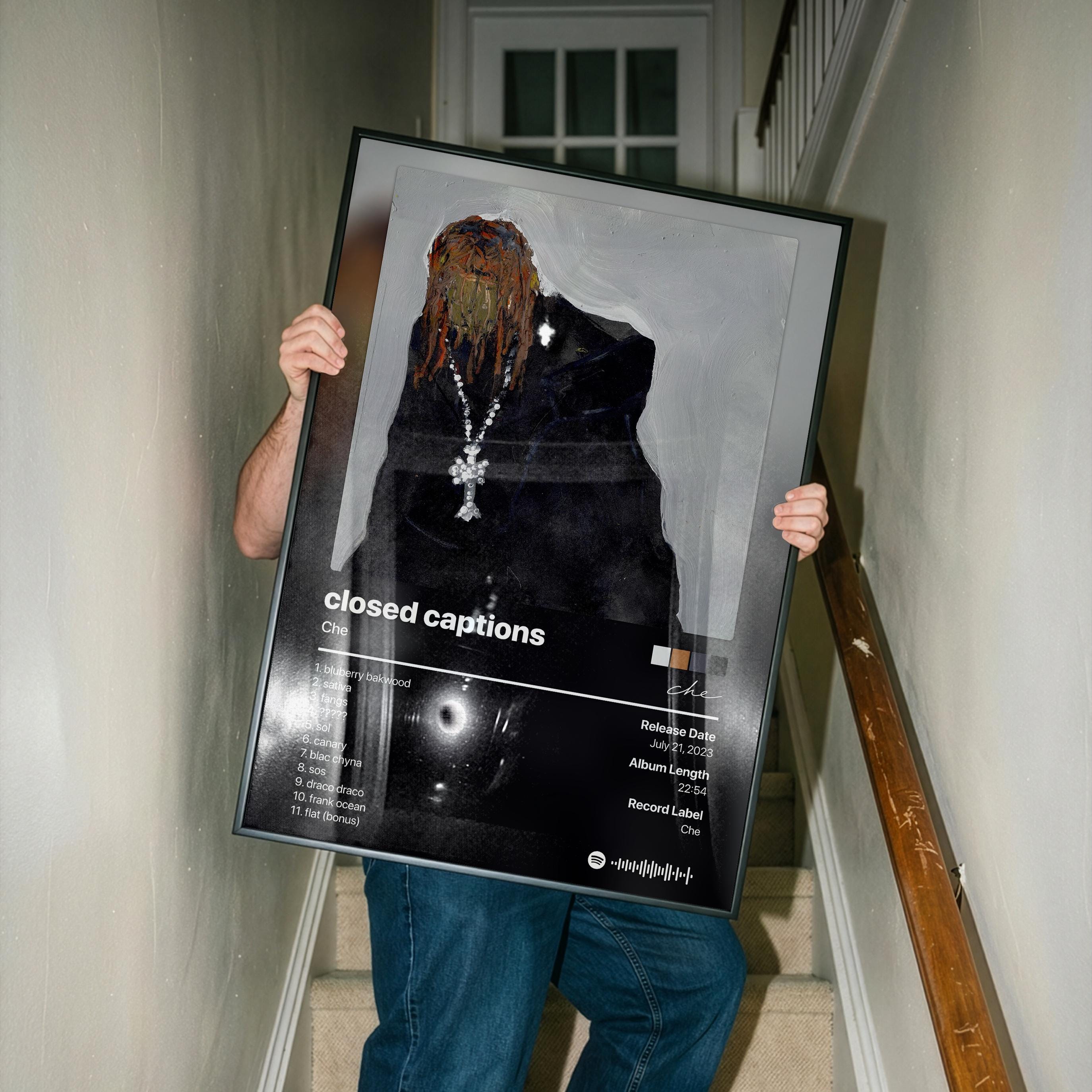 Che Closed Captions Album Poster - Free Worldwide Shipping