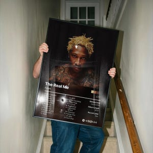 Future – The Real Me Albumposter – Weltweiter Gratisversand – Albumposter – Hip-Hop-Wandbild – Deko für Musikzimmer