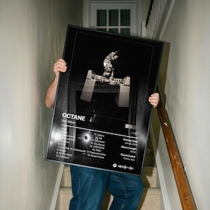 Don Toliver OCTANE Album Poster - Free Worldwide Shipping - Underground Rap Album Poster - Hip Hop Wall Art - Music Room Decor Print