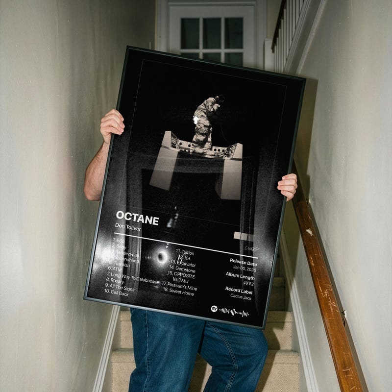 Octane Poster Don Toliver Octane Poster - Etsy