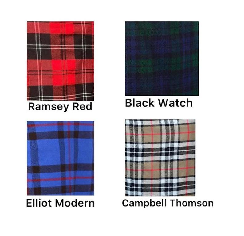 Skotsk kilt med hjorthuvud, handgjord, 10-delad bröllopskilt, traditionell kilt för män, finns i 50+ klan-tartan bild 10