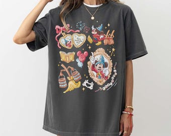 Retro Mickey en Co 1928 png, ontwerp Daisy Donald Goofy Mickey & Friends, Disneyland Disney cadeau digitale download