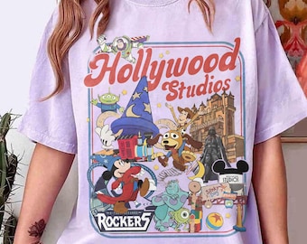 Disney Hollywood Studios PNG, Mickey & Friends Hollywood Tower Design, Toy Story Star Wars Artwork, Disney Family Trip Digital Download