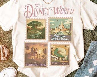 Walt Disney World Parks Magic Kingdom epcot dierenrijk png, bijpassend familieshirt Disney Parks, ontwerp Disneyland vakantiereis png