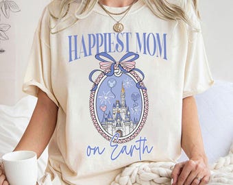 Glückliche Mutter auf Erden png, Disney Schloss png, Disney Familienausflug Passendes Outfit, Muttertag Geschenkidee Für Mutter