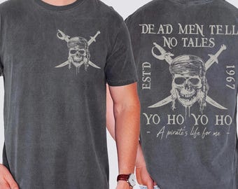 Piratas del Caribe: La venganza de Salazar PNG, Diseño retro de piratas de los 90, Descargar "Una vida pirata para mí"