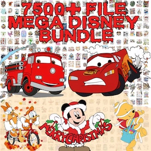 7500+ File Disney Mega Bundle PNG, Mouse png, Winnie the Pooh, Magic Kingdom, Friends, Star Wars, Digital Download, Printable Sublimation